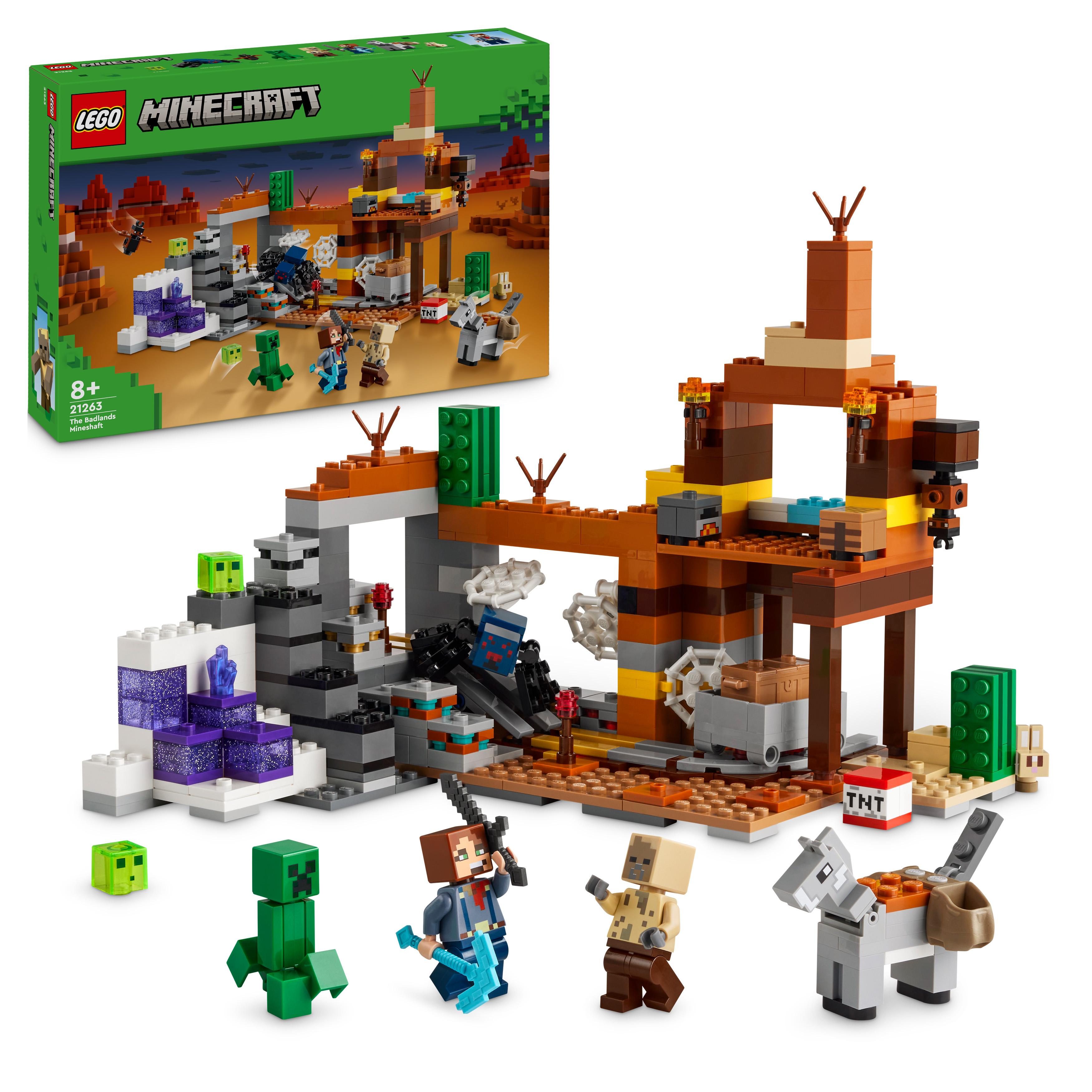Конструктор LEGO Minecraft® Покинута шахта у безплідних землях (21263) - Фото 1