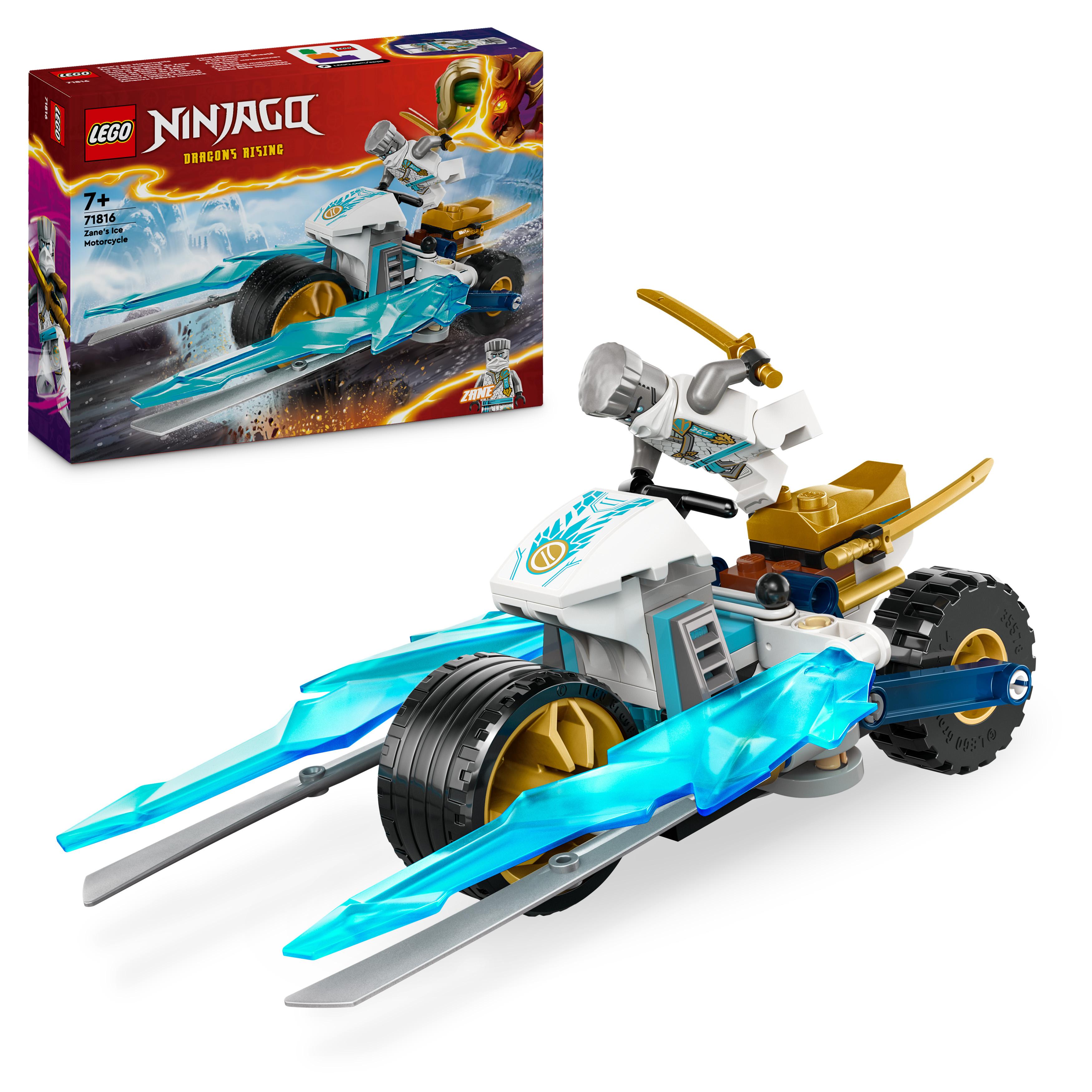 Конструктор LEGO NINJAGO® Ледяной мотоцикл Зейна (71816) - Фото 1