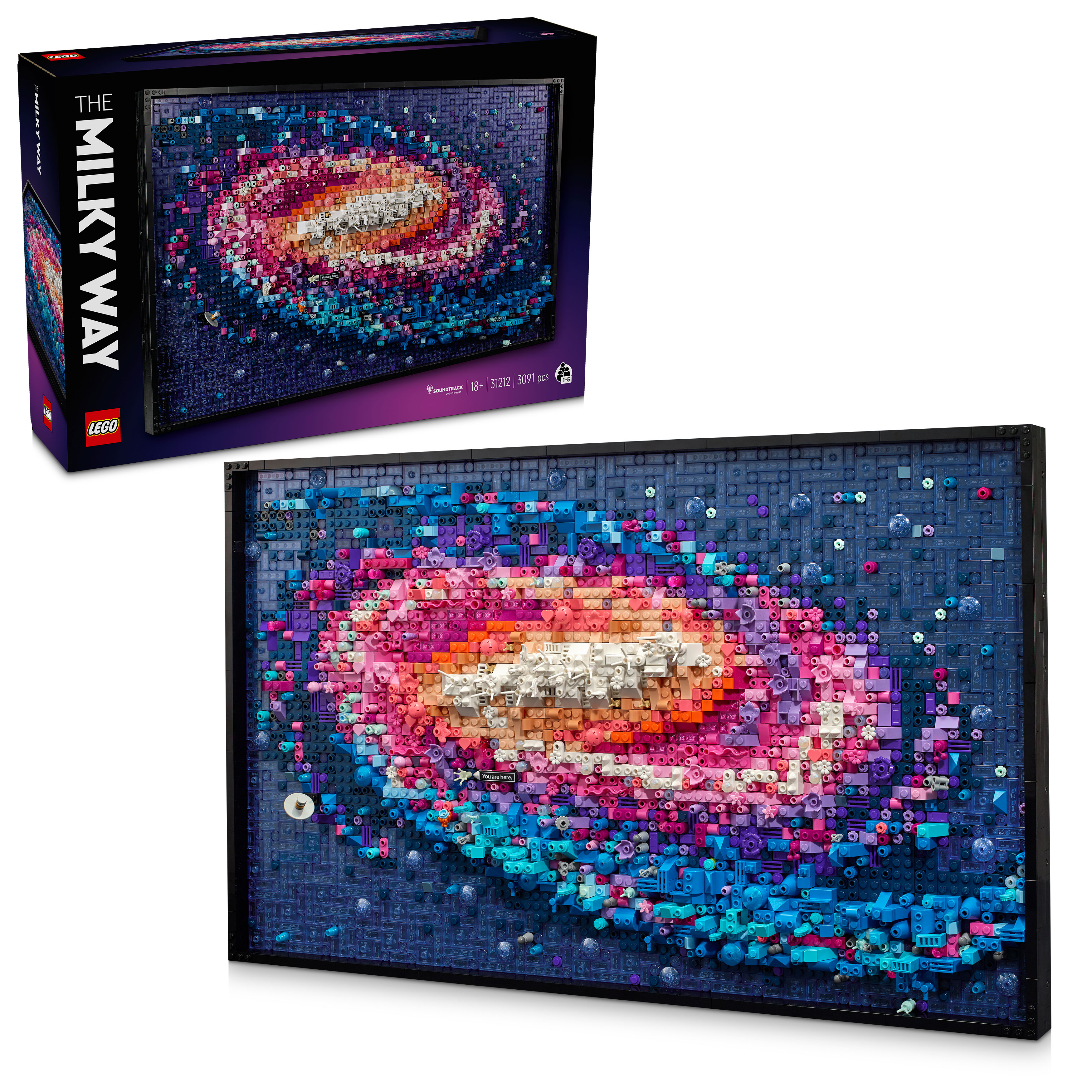 Конструктор LEGO Art Чумацький шлях (31212) - Фото 1