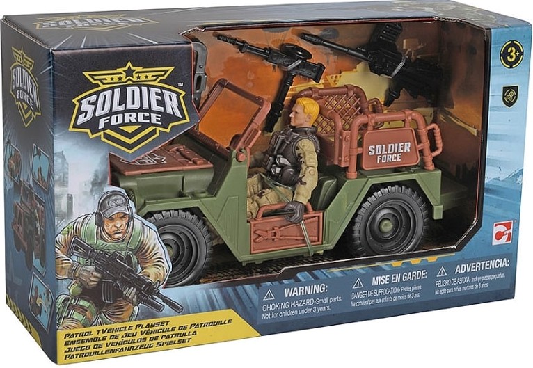 Ігрова фігурка солдатики Chap Mei "Солдати" PATROL JEEP (545301-1) - Фото 1