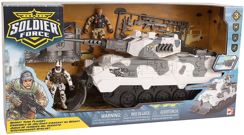Ігрова фігурка солдатики Chap Mei "Солдати" DESERT TANK (545107) - Фото 1