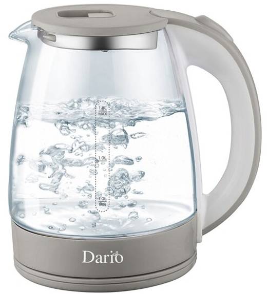 Электрический чайник Dario DR1802 Gray - Фото 1