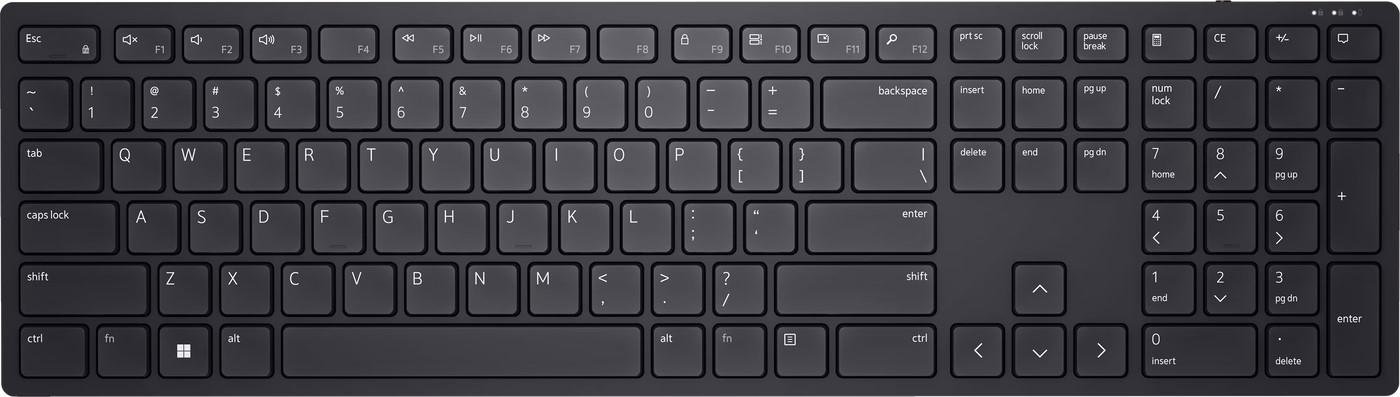 Клавиатура беспроводная Dell Wireless Keyboard - KB500 - Russian (QWERTY) (580-AKOR) - Фото 1