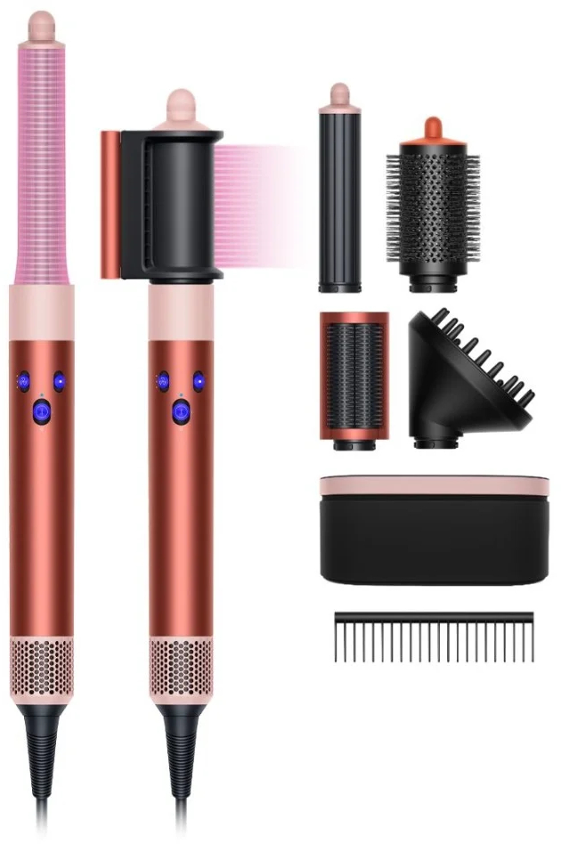 Стайлер Dyson Airwrap HS05 Complete Long Volumise Strawberry Bronze/Blush Pink Бронзовый/Розовый (581840-01) - Фото 1