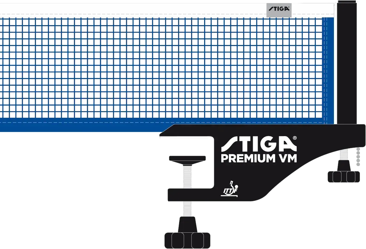 Сітка для настільного тенісу Stiga Premium VM ITTF (639500) - Фото 1