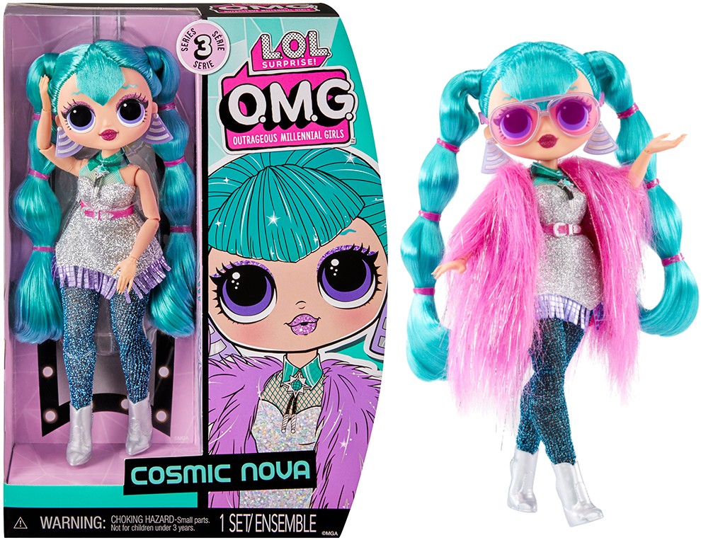 Кукольный набор L.O.L. Surprise! "O.M.G. HoS" S3 – КОСМИЧЕСКАЯ ЗВЕЗДА (с аксесс.) (588566) - Фото 1
