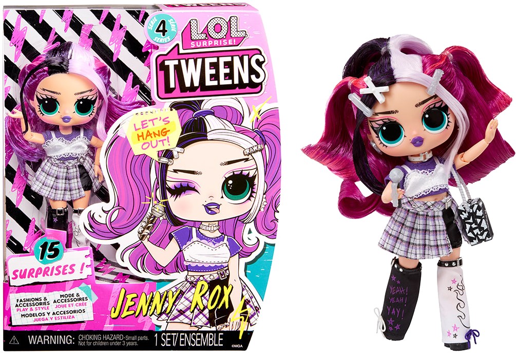 Колекційна лялька набір L.O.L. Surprise! "Tweens" S4 – ДЖЕННІ РОКС (з аксесуарами) (588719) - Фото 1
