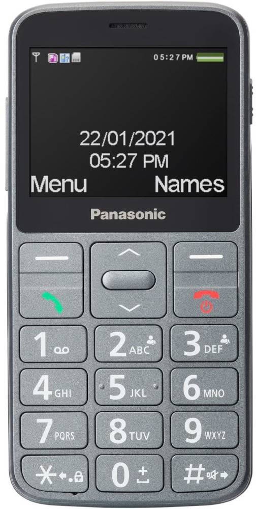 Мобильный телефон Panasonic KX-TU160EXG Gray - Фото 1