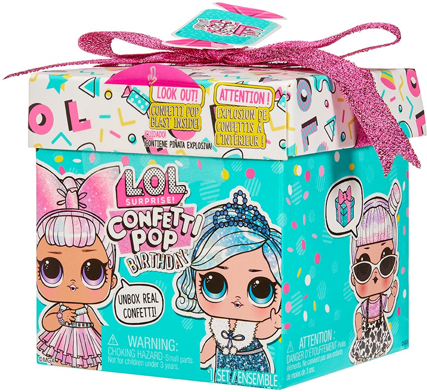 Лялька-сюрприз L.O.L. Surprise! "Confetti Pop" – ДЕНЬ НАРОДЖЕННЯ (в ас.) (589969) - Фото 1