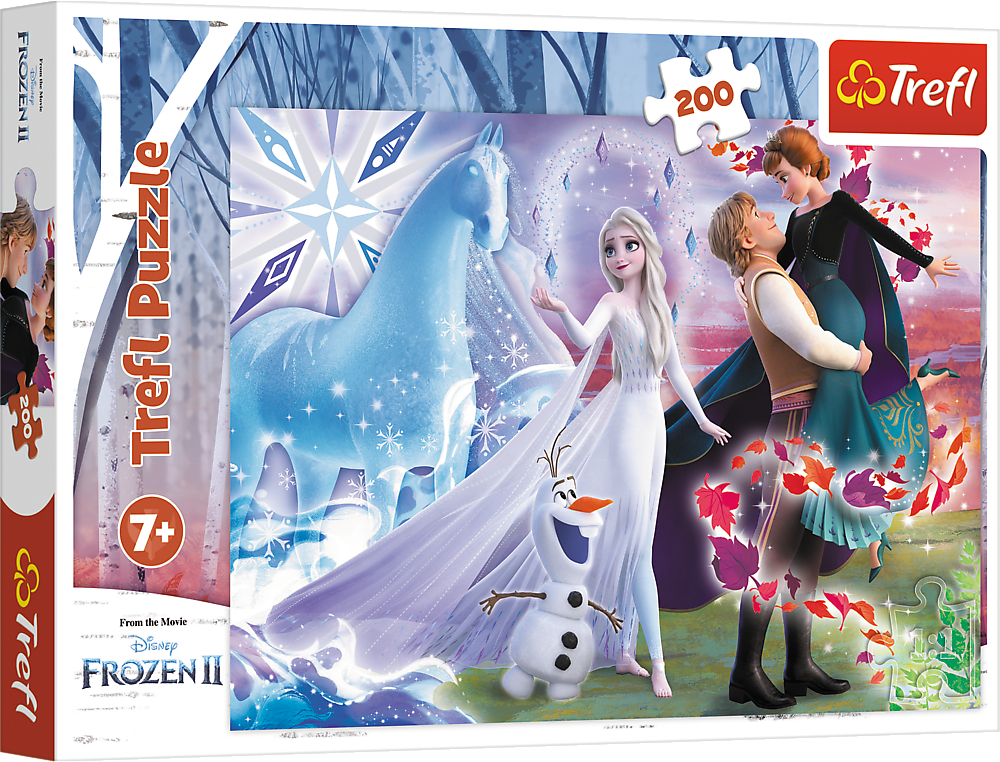 Купити Пазли (5-7 років) Trefl Frozen Чарівний світ сестер 200 ел. (32656) - Фото 1 Пазли (5-7 років) Trefl Frozen Чарівний світ сестер 200 ел. (32656) - Фото 1