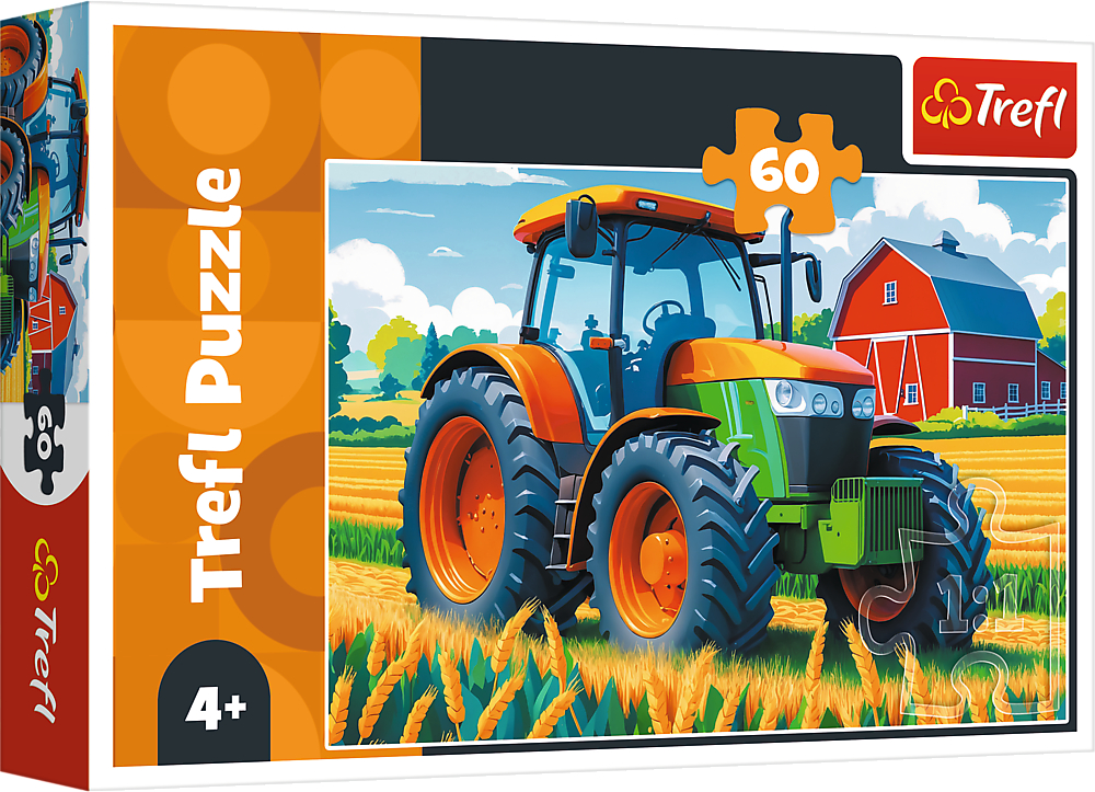 Купити Пазли (3-4 роки) Trefl Транспортний засіб фермера 60 ел. (64923) - Фото 1 Пазли (3-4 роки) Trefl Транспортний засіб фермера 60 ел. (64923) - Фото 1