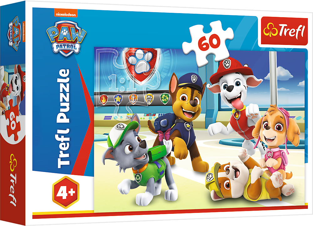 Купити Пазли (3-4 роки) Trefl Paw Patrol В світі цуценят 60 ел. (73925) - Фото 1 Пазли (3-4 роки) Trefl Paw Patrol В світі цуценят 60 ел. (73925) - Фото 1