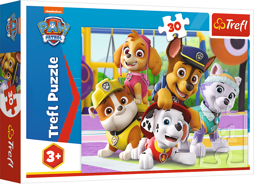 Купити Пазли (3-4 роки) Trefl Paw Patrol Щенячий патруль завжди вчасно 30 ел. (82866) - Фото 1 Пазли (3-4 роки) Trefl Paw Patrol Щенячий патруль завжди вчасно 30 ел. (82866) - Фото 1