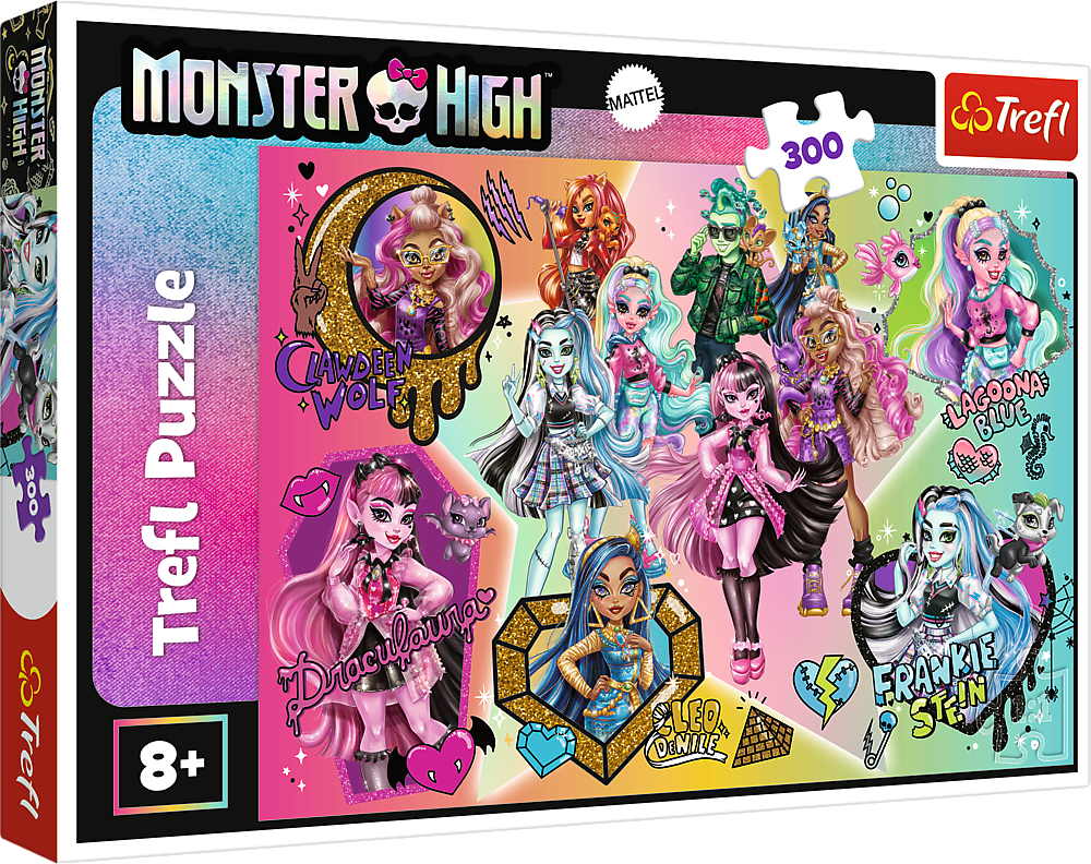 Купити Пазли (8 +) Trefl Monster High Зомбі на вершині! 300 ел. (30277) - Фото 1 Пазли (8 +) Trefl Monster High Зомбі на вершині! 300 ел. (30277) - Фото 1