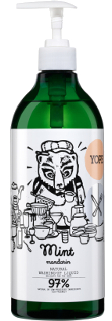 Средство для ручного мытья посуды Yope MINT&MANDARIN 750 мл (5906874565285) - Фото 1