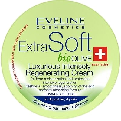 Крем для лица EVELINE Интенсивно восстанавливающий Extra Soft bio 200 мл (5907609338105) - Фото 1