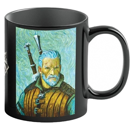 Чашка Good Loot Game Art Chronicles: The Witcher Geralt Van Gogh (5908305247661) - Фото 1