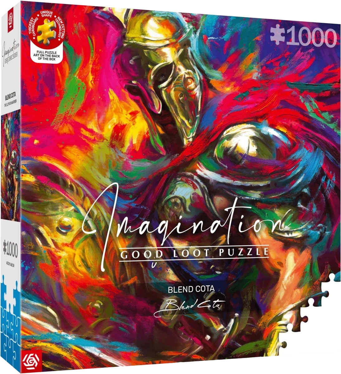 Пазли картонні (8 +) Good Loot Imagination: Blend Cota The Illyrian Warrior 1000 ел. (5908305249665) - Фото 1
