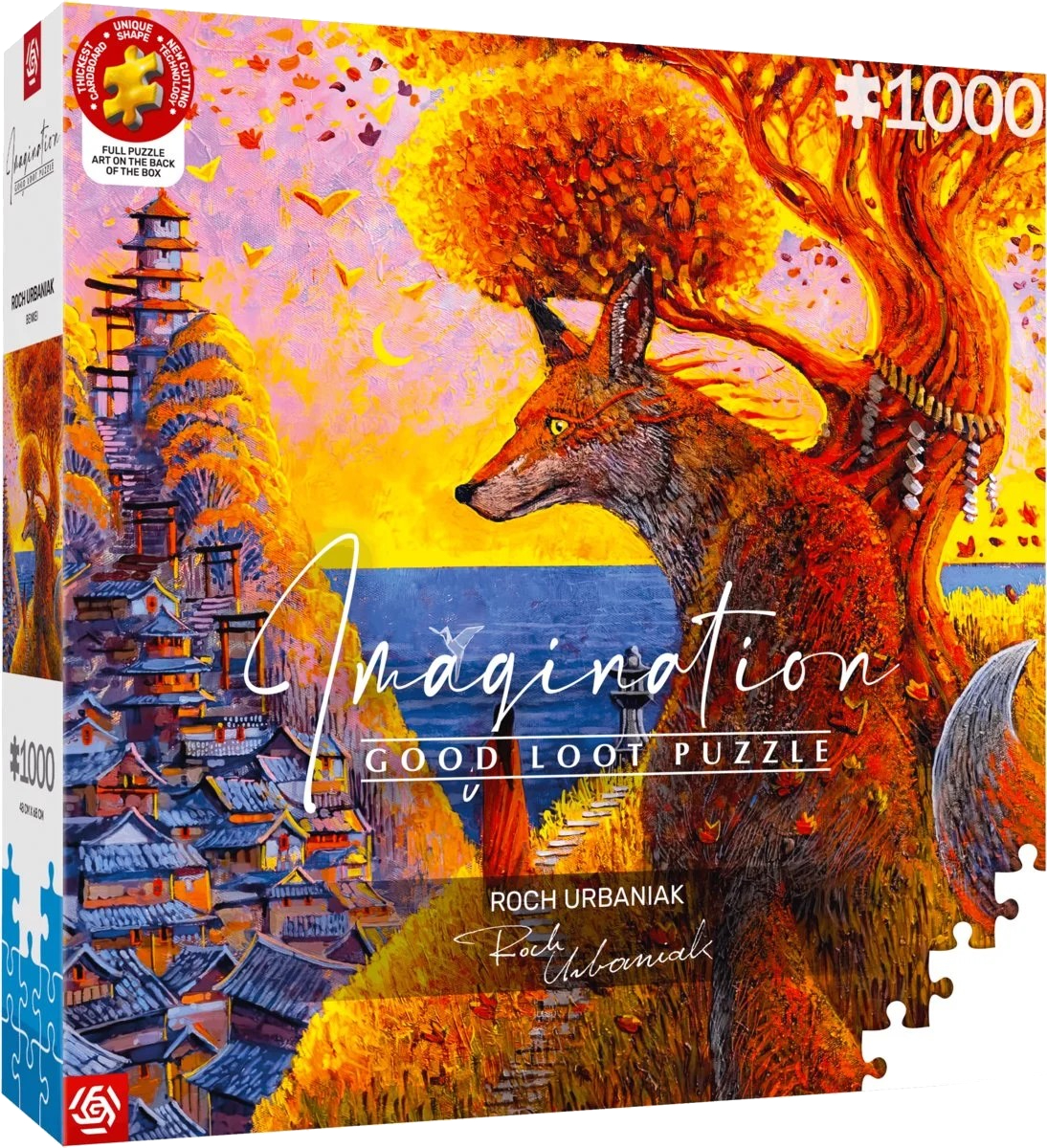 Пазли картонні (8 +) Good Loot Imagination: Roch Urbaniak Benkei 1000 ел. (5908305249757) - Фото 1