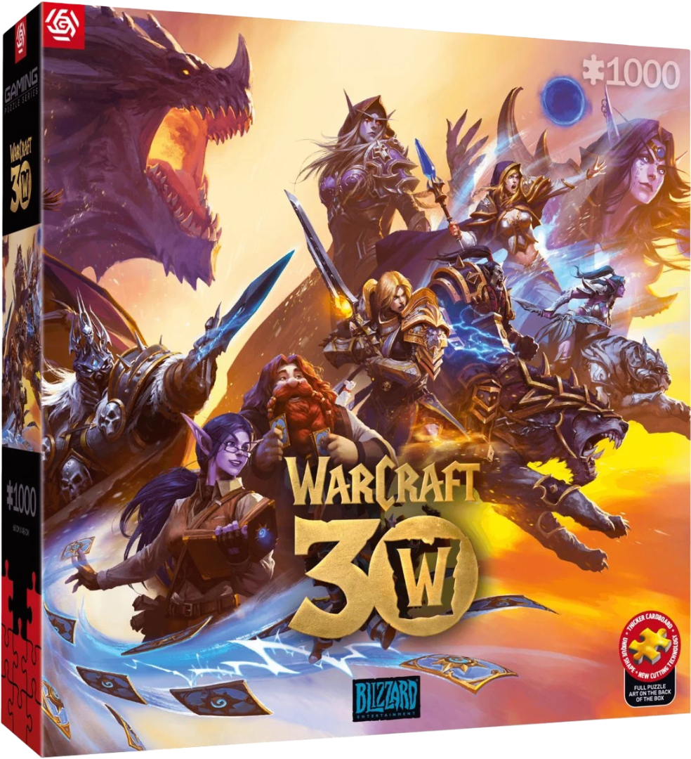 Пазлы (8+) Good Loot Warcraft 30th Anniversary 1000 эл. (5908305249931) - Фото 1