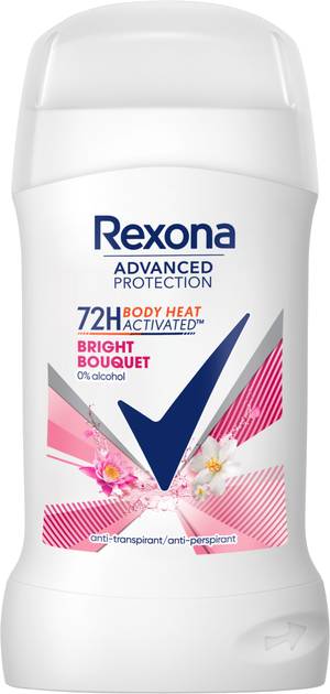 Дезодорант твердый Rexona Яркий Букет 72 часа 50 мл - Фото 1