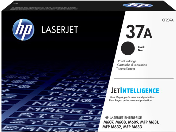 Картридж для лазерных принтеров/МФУ HP 37A LJ M607/M608/M609/M631/M632 Black (11000 стор) (CF237A) - Фото 1