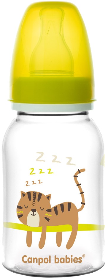 Бутылочка для кормления Canpol babies с рисунком (BPA 0%), 120 мл. (59/100) - Фото 1