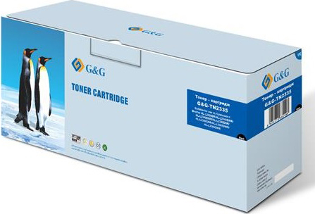 Картридж для лазерных принтеров/МФУ G&G Brother HL-L5000/5100/6250, DCP-L5500, MFC-L5700 Black 8 000 стр. (G&G-TN3480) - Фото 1
