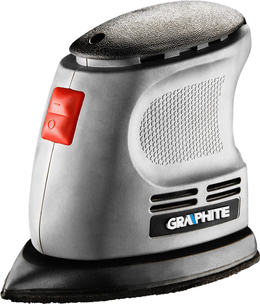 Виброшлифовочная машина GRAPHITE Delta 105Вт (59G335) - Фото 1
