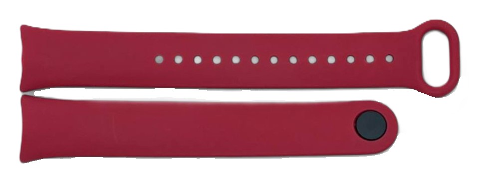 Ремешок для фитнес-браслета BeCover for Xiaomi Mi Smart Band 10 Red Wine (713620) - Фото 1