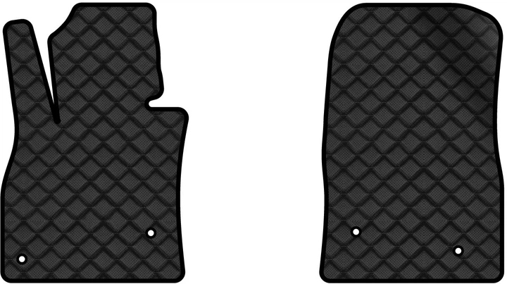 Коврики из экокожи в салон авто передние EVAtech ECO для 6 (GJ) Mazda 2012 3 поколение Sedan EU MZ32629ACC2VL4BBB - Фото 1