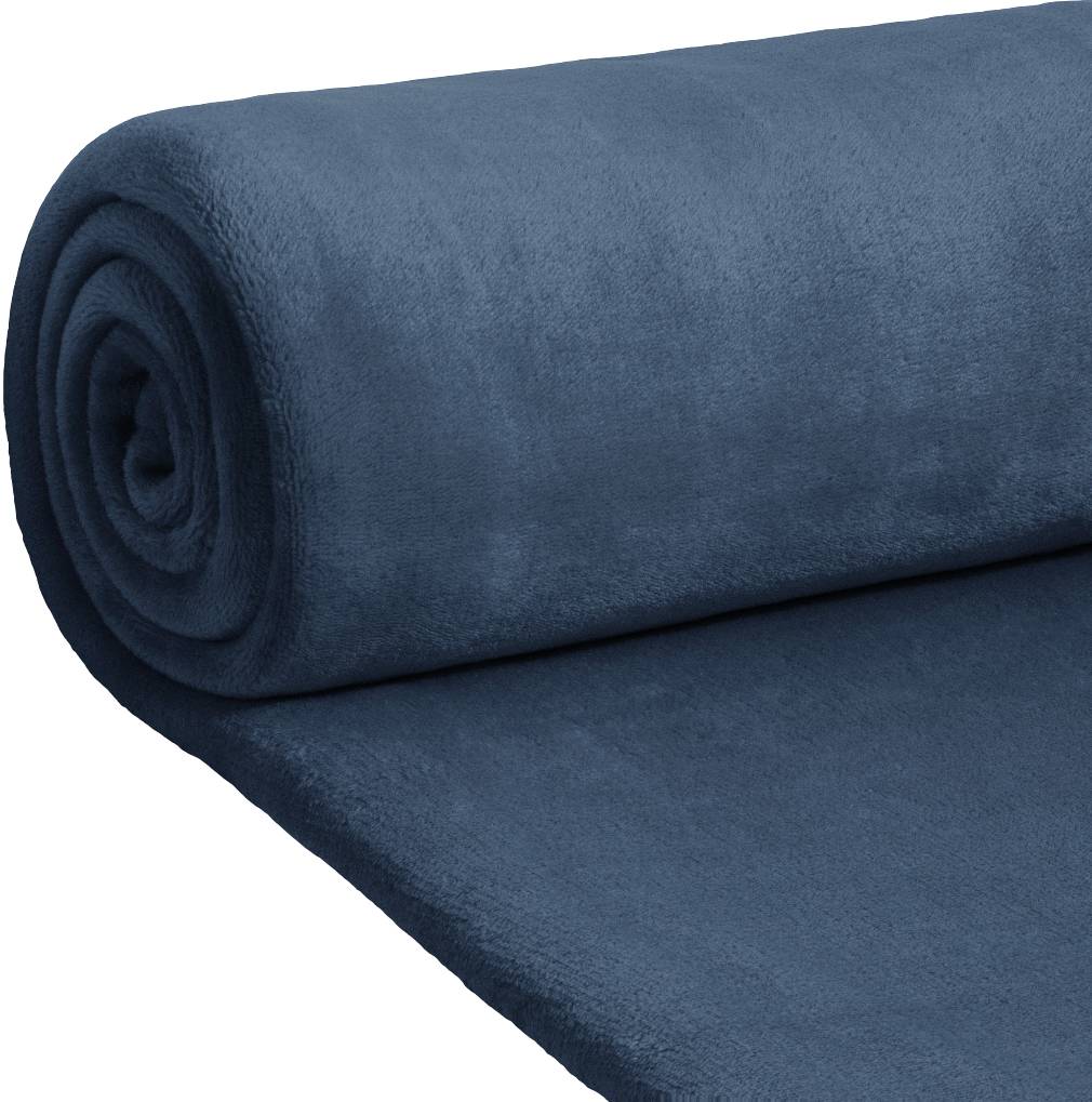 Плед двоспальний Lelit 180х200 сіро-синій (1203048) - Фото 1