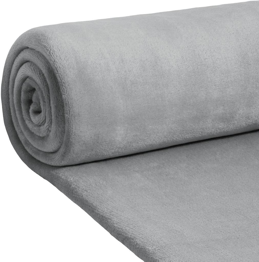 Плед полуторний Lelit 150х200 світло-сірий (1203038) - Фото 1