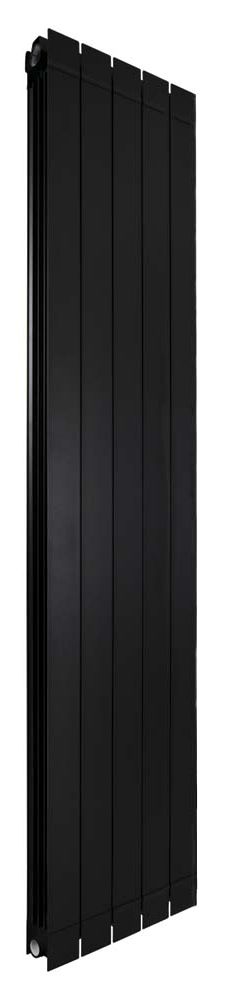 Радиатор отопления Nova Florida Ledro S/90 1800 мм Black coffee 5 секції(81FLE05405) - Фото 1