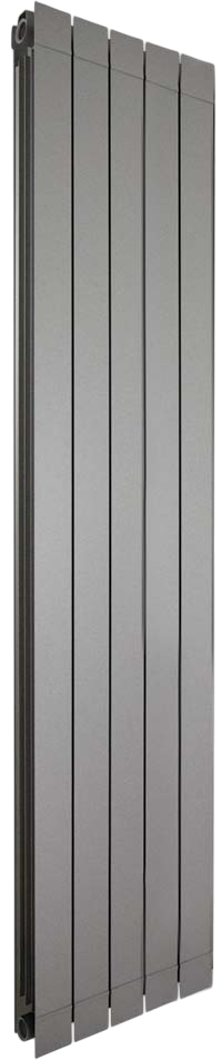Радиатор отопления Nova Florida Ledro S/90 1800 мм GRAPHITE 3R 5 секции (81FLE3R405) - Фото 1
