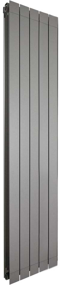 Радиатор отопления Nova Florida Ledro S/90 1600 мм GRAPHITE 3R 5 секции (81ELE3R405) - Фото 1