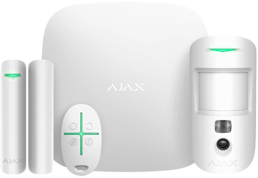 Стартовый набор для управления приборами Ajax StarterKit Cam Plus HDR 8EU UA White (000052843) - Фото 1