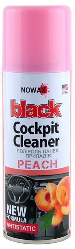 Поліроль для авто NOWAX Spray 200 ml Peach (NX00206) - Фото 1