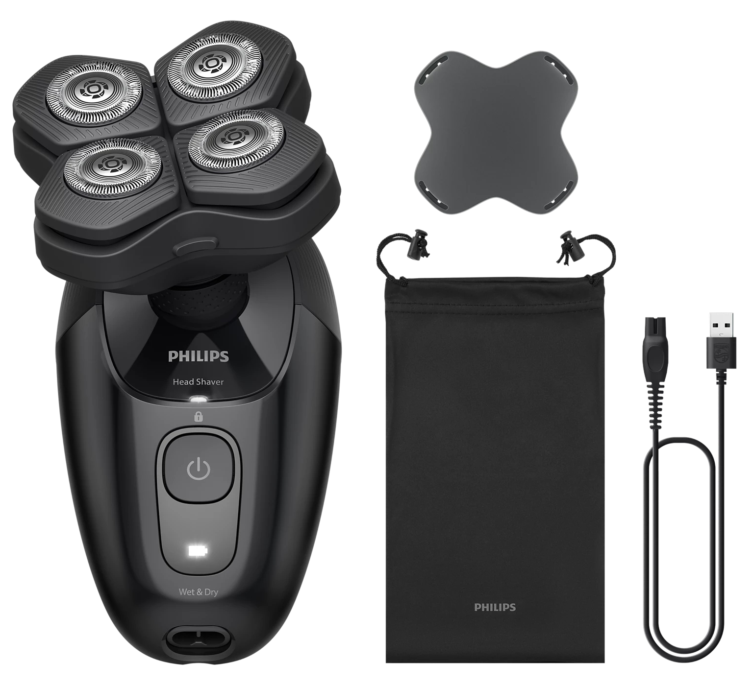 Купить Бритва Philips для головы HS5980/15 Pro серии 5000 - Фото 1 Бритва Philips для головы HS5980/15 Pro серии 5000 - Фото 1