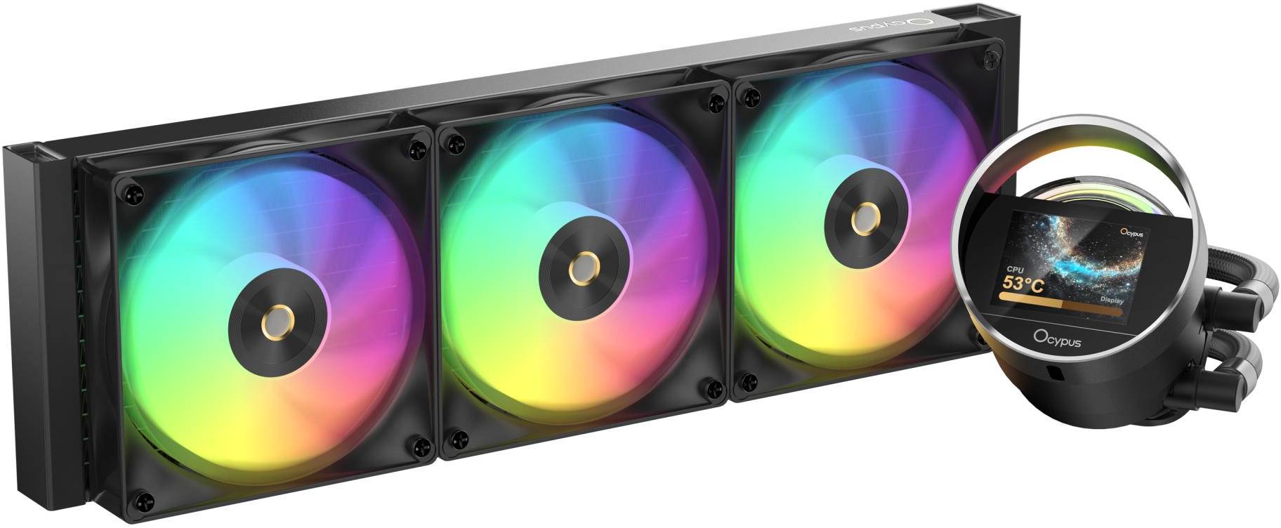 Водяна система охолодження OCYPUS SIGMA L36 BK ARGB (SIGMA-L36-BK3AAWWN00X-GL) - Фото 1