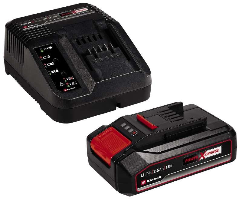 Аккумулятор для электроинструментов Einhell 18V 2.5 Ah PXC Starter Kit + з/у (4512097) - Фото 1