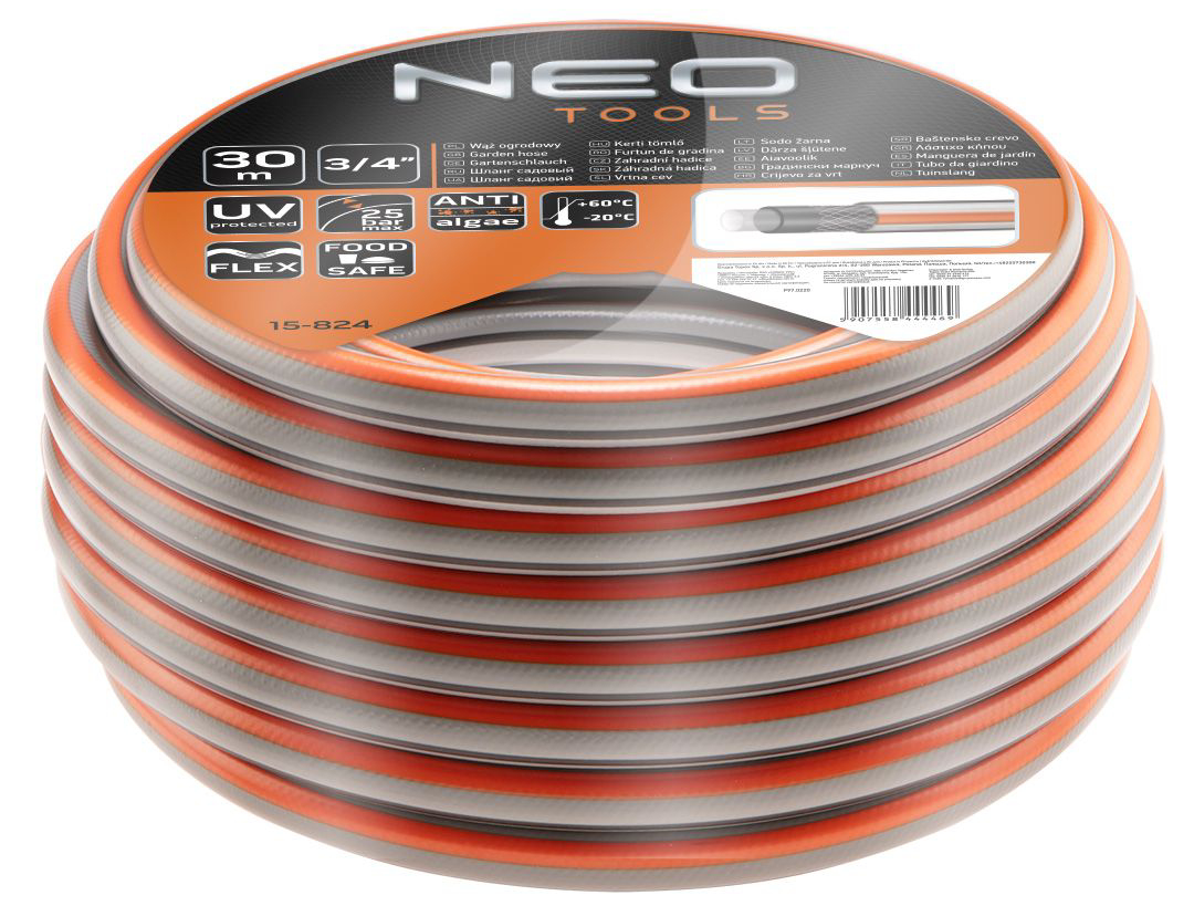 Шланг поливочный Neo Tools Optima 3/4'' (15-824) - Фото 1