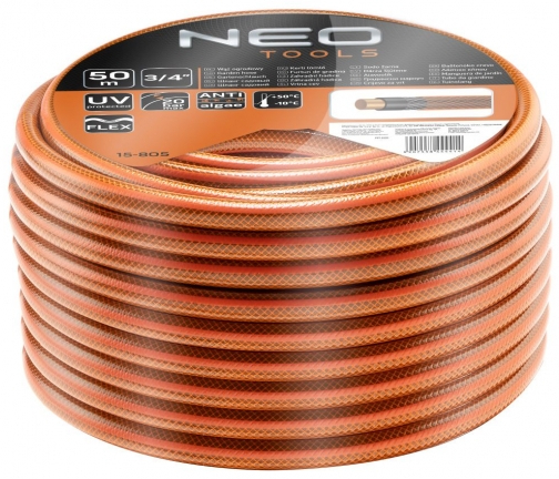 Шланг поливочный Neo Tools Economic 3/4'' (15-805) - Фото 1