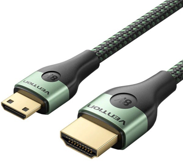 Кабель HDMI Vention HDMI M - Mini M 2.0m V2.1 (AGJGH) - Фото 1