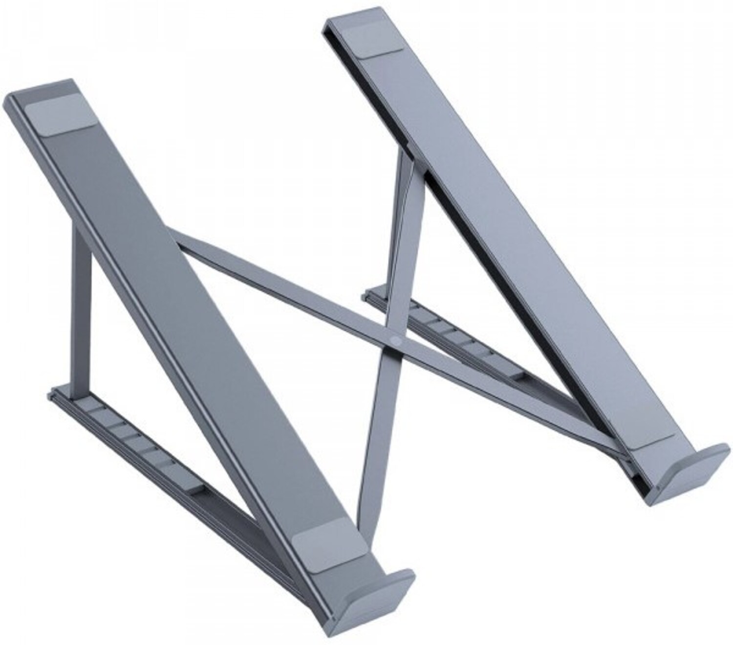 Підставка під ноутбук Choetech Folding Computer Stand 17" Aluminum Alloy (H055-GY) - Фото 1