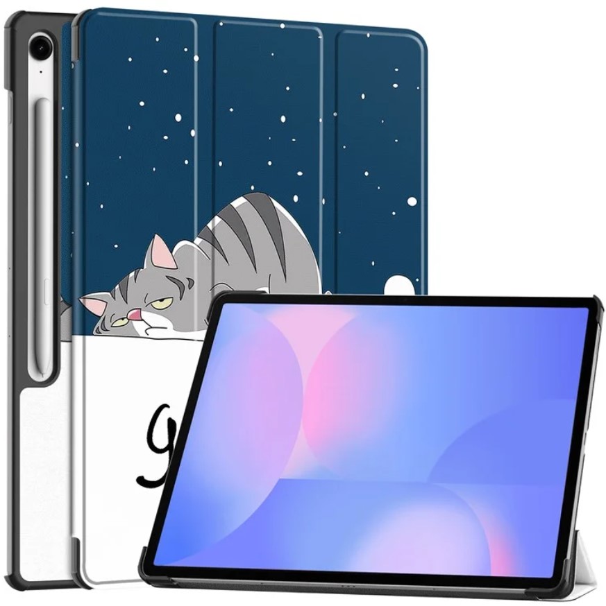 Чехол для планшета BeCover Smart Case for Samsung Galaxy Tab S10 FE Plus (SM-X620/SM-X626) 13.1" Good Night (713387) - Фото 1