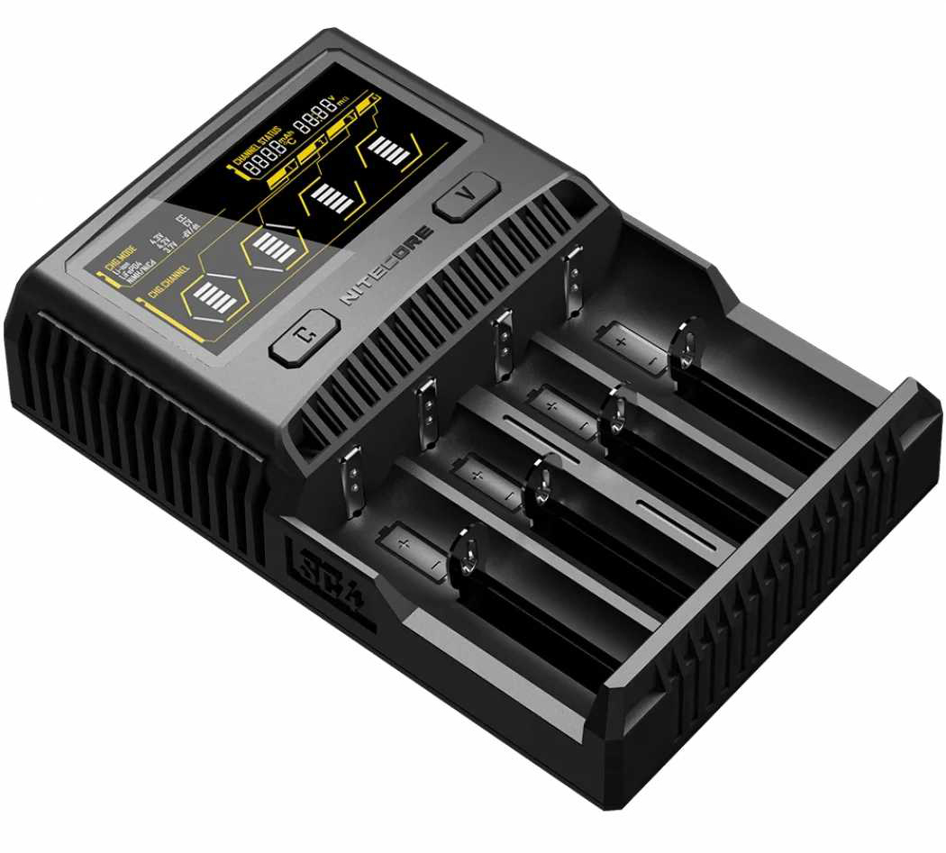 З/устройство для аккумуляторов AA/AAA Nitecore SC4 - Фото 1