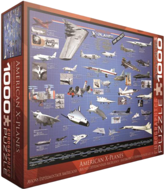 Пазли картонні (8 +) EuroGraphics Американські розвідувальні літаки 1000 ел. (6000-0248) - Фото 1