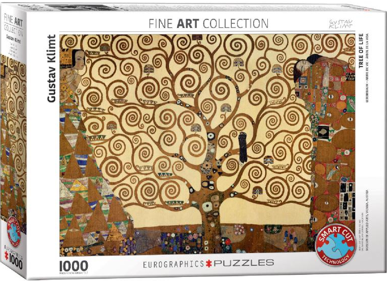Пазли картонні (8 +) EuroGraphics Дерево життя Густав Клімт 1000 ел. (6000-6059) - Фото 1