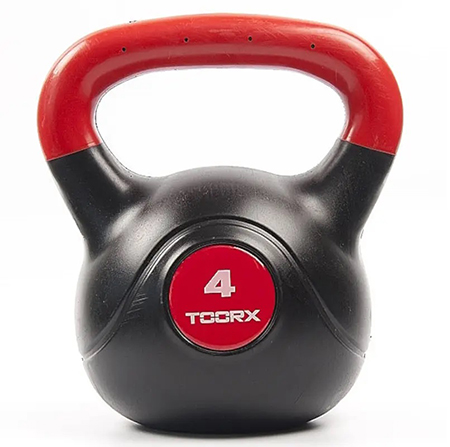 Купити Гиря Toorx PVC 4 кг Black/Orange (KRP-4) - Фото 1 Гиря Toorx PVC 4 кг Black/Orange (KRP-4) - Фото 1